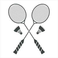 vettore badminton, badminton vettore sughero, badminton illustrazione, racchetta vettore, racchetta linea arte, schema, gli sport illustrazione, badminton sfera, vettore, badminton silhouette, silhouett