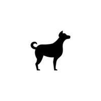 semplice cane icona illustrazione vettore