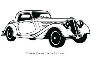 Vintage ▾ lusso gli sport auto design , classico Vintage ▾ gli sport macchina. vettore e illustrazione