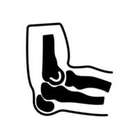 gomito articolazioni icona nel vettore. logotipo vettore