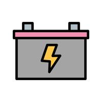 Icona di batteria vettoriale