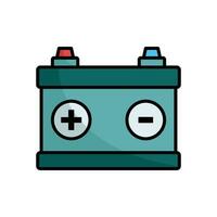 batteria icona vettore design modello semplice e pulito