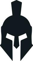 spartano casco icona nel piatto stile. isolato su trasparente sfondo. uso per sicurezza greco Gladiatore design elementi emblemi creare per logo, etichetta, cartello, simbolo. vettore per applicazioni e sito web