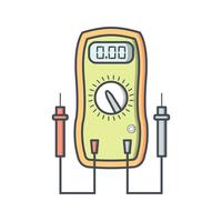 Icona di vettore voltmetro
