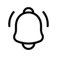 campana icona vettore simbolo design illustrazione