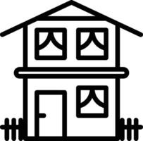 casa schema icona simbolo vettore Immagine. illustrazione di il Casa vero tenuta grafico proprietà design Immagine