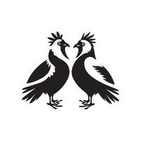 gallo cedrone logo vettore immagini