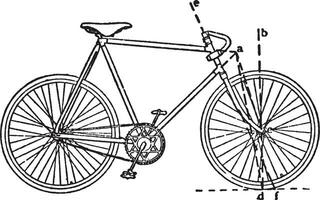 strada corridore, Vintage ▾ illustrazione. vettore