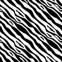 astratto carino zebra tessile seamless pattern di sfondo. illustrazione vettoriale