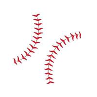 baseball punti icona vettore. baseball illustrazione cartello. sport simbolo o logo. vettore