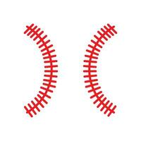 baseball punti icona vettore. baseball illustrazione cartello. sport simbolo o logo. vettore