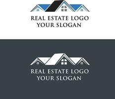 design del logo immobiliare vettore