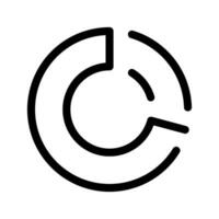 ciambella grafico icona vettore simbolo design illustrazione