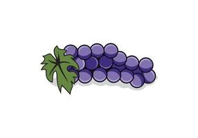 illustrazione del design dell'uva vettore