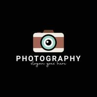 fotografia logo design minimalista vettore