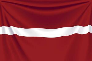 indietro bandiera Lettonia vettore