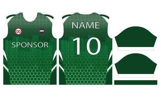 calcio maglia design per sublimazione o calcio cricket maglia design vettore