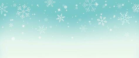 inverno Festival di stagione sfondo vettore illustrazione. Natale vacanza evento nevicata, fiocco di neve, cielo, scintillante, bolla. design per manifesto, sfondo, striscione, carta, decorazione.