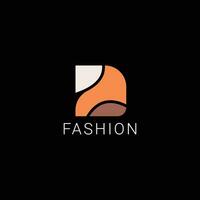 moda azienda logo design vettore