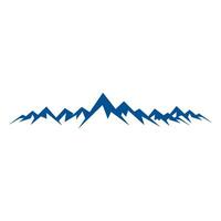 logo icona di montagna vettore