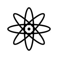 Icona di vettore Atom