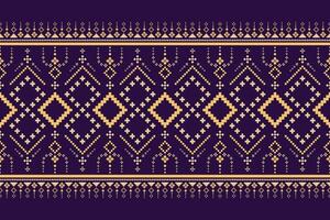 viola attraversare punto tradizionale etnico modello paisley fiore ikat sfondo astratto azteco africano indonesiano indiano senza soluzione di continuità modello per tessuto Stampa stoffa vestito tappeto le tende e sarong vettore