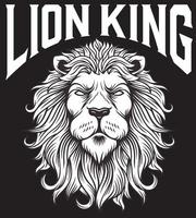 logo del re leone vettore