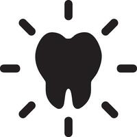 dente dentista icona simbolo Immagine vettore. illustrazione di il dentale medicina simbolo design grafico Immagine vettore