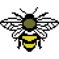 ape cartone animato icona nel pixel stile vettore