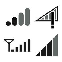 cellulare segnale icona vettore