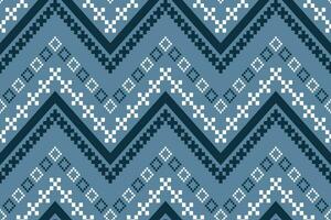 indaco Marina Militare blu geometrico tradizionale etnico modello ikat senza soluzione di continuità modello confine astratto design per tessuto Stampa stoffa vestito tappeto le tende e sarong azteco africano indiano indonesiano vettore