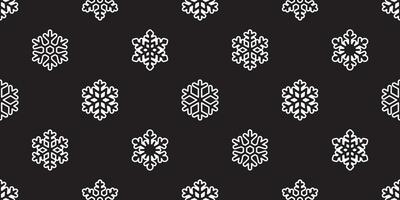 fiocco di neve senza soluzione di continuità modello Natale vettore neve natale Santa Claus sciarpa isolato piastrella sfondo ripetere sfondo illustrazione regalo involucro carta linea design