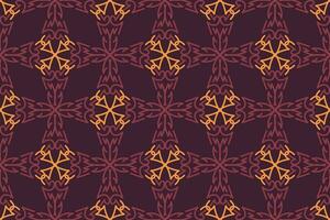 Arabo modello. viola e arancia sfondo con Arabo ornamenti. modelli, sfondi e sfondi per il tuo design. tessile ornamento. vettore illustrazione.
