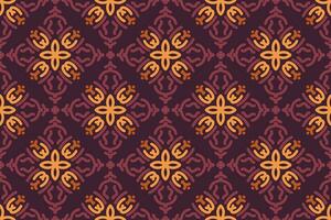 orientale modello. viola e arancia sfondo con Arabo ornamenti. modelli, sfondi e sfondi per il tuo design. tessile ornamento. vettore illustrazione.