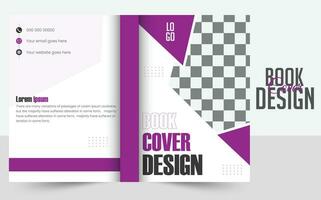 aziendale libro copertina design modello. annuale rapporto, aziendale presentazione, portafoglio, volantino, rivista, manifesto, sito web. gratuito vettore