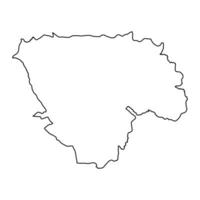 tshopo Provincia carta geografica, amministrativo divisione di democratico repubblica di il congo. vettore illustrazione.