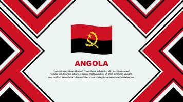 angola bandiera astratto sfondo design modello. angola indipendenza giorno bandiera sfondo vettore illustrazione. angola vettore