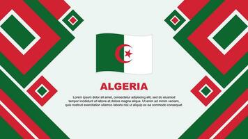 algeria bandiera astratto sfondo design modello. algeria indipendenza giorno bandiera sfondo vettore illustrazione. algeria cartone animato