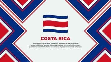 costa rica bandiera astratto sfondo design modello. costa rica indipendenza giorno bandiera sfondo vettore illustrazione. costa rica vettore