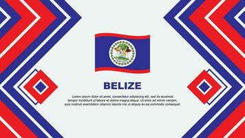 belize bandiera astratto sfondo design modello. belize indipendenza giorno bandiera sfondo vettore illustrazione. belize design