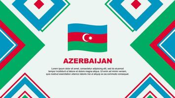 azerbaijan bandiera astratto sfondo design modello. azerbaijan indipendenza giorno bandiera sfondo vettore illustrazione. azerbaijan indipendenza giorno