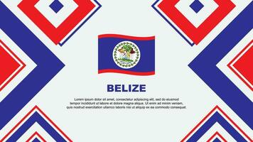 belize bandiera astratto sfondo design modello. belize indipendenza giorno bandiera sfondo vettore illustrazione. belize indipendenza giorno