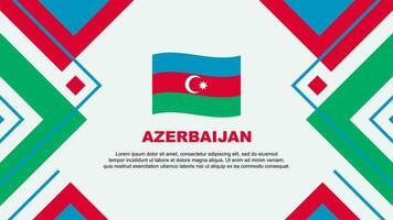 azerbaijan bandiera astratto sfondo design modello. azerbaijan indipendenza giorno bandiera sfondo vettore illustrazione. azerbaijan illustrazione