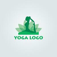 yoga logo design vettore modello vettore