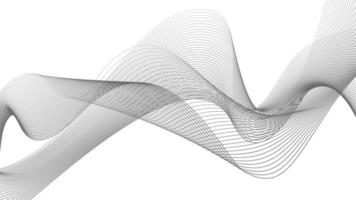 vettore del modello d'onda dinamico di visualizzazione dei dati