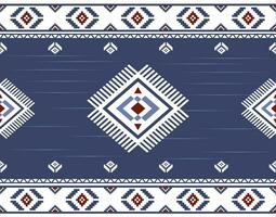 modello etnico azteco tradizionale. motivo geometrico in tribale. decorazione del bordo. design per sfondo, carta da parati, illustrazione vettoriale, tessile, tessuto, abbigliamento, batik, moquette, ricamo. vettore