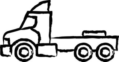 camion mano disegnato vettore illustrazione