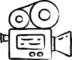 video registratore mano disegnato vettore illustrazione