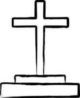 cristianesimo mano disegnato vettore illustrazione