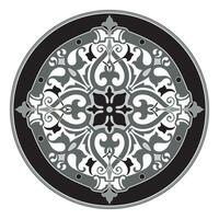 decorativo arabesco e ornamentale mandala simboli impostato isolato vettore